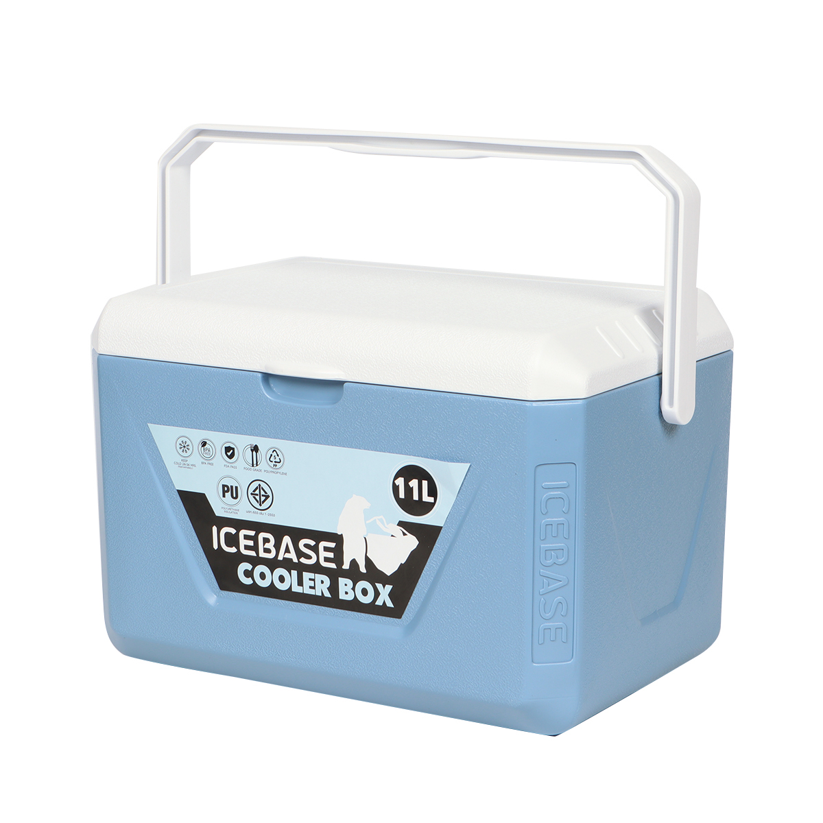 กระติกน้ำแข็งเก็บความเย็น ICEBASE รุ่น CLG-202BL (NEPTUNE) ขนาด 11 ลิตร สีฟ้า_5